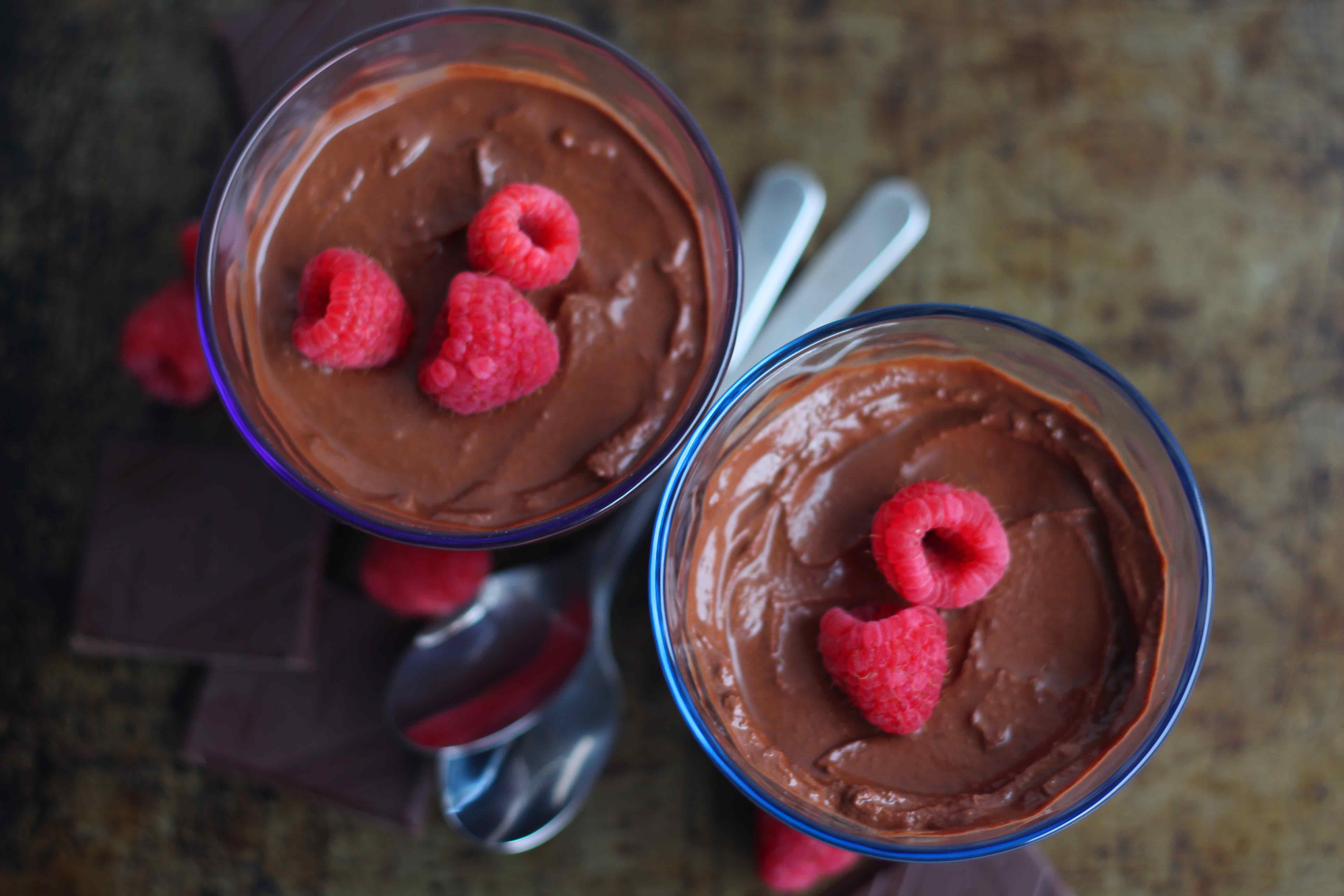 Decadent 3 Ingredient Chocolate Mousse comes together in only a few minutes and will be sure to impress. It's also dairy free, Paleo and vegan.