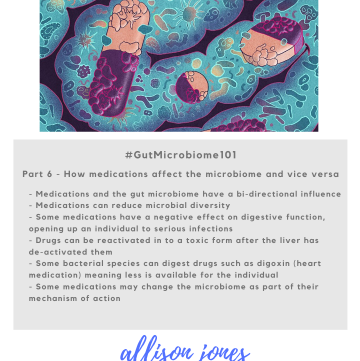 Gut Microbiome 101 Part 6 graphic with summary points